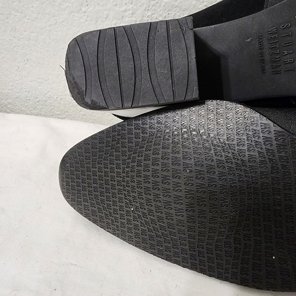 Stuart Weitzman Black Pumps Size 8.5 N - Picture 5 of 12